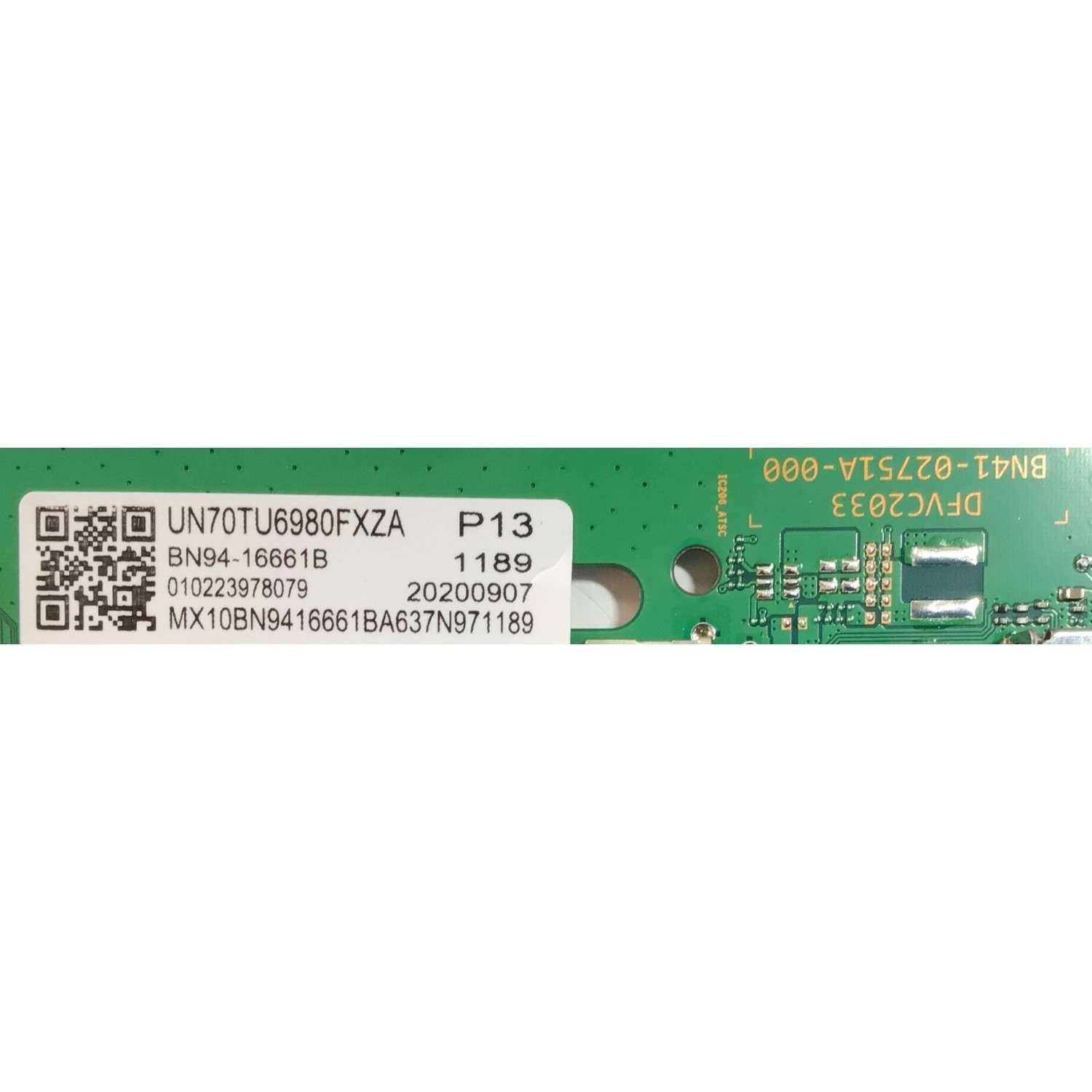 KIT DE TARJETAS PARA TV SAMSUNG / MAIN BN94-16661B / BN41-02751A / BN97-17935H / BN9416661B / FUENTE BN44-01056A / L75S6N_THS / BN4401056A / PANEL CY-BT070HGSV1H / MODELO UN70TU6980FXZA UA01 / UN70TU6980F - Imagen 2